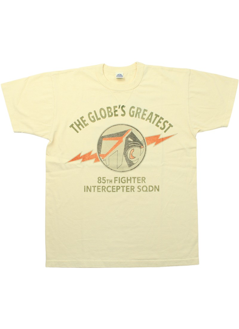 トイズマッコイ TOYS McCOY ミリタリーTシャツ　オフホワイト　M TOY'S McCOY トイズマッコイ MILITARY TEE 90TH FIGHTER SQDN