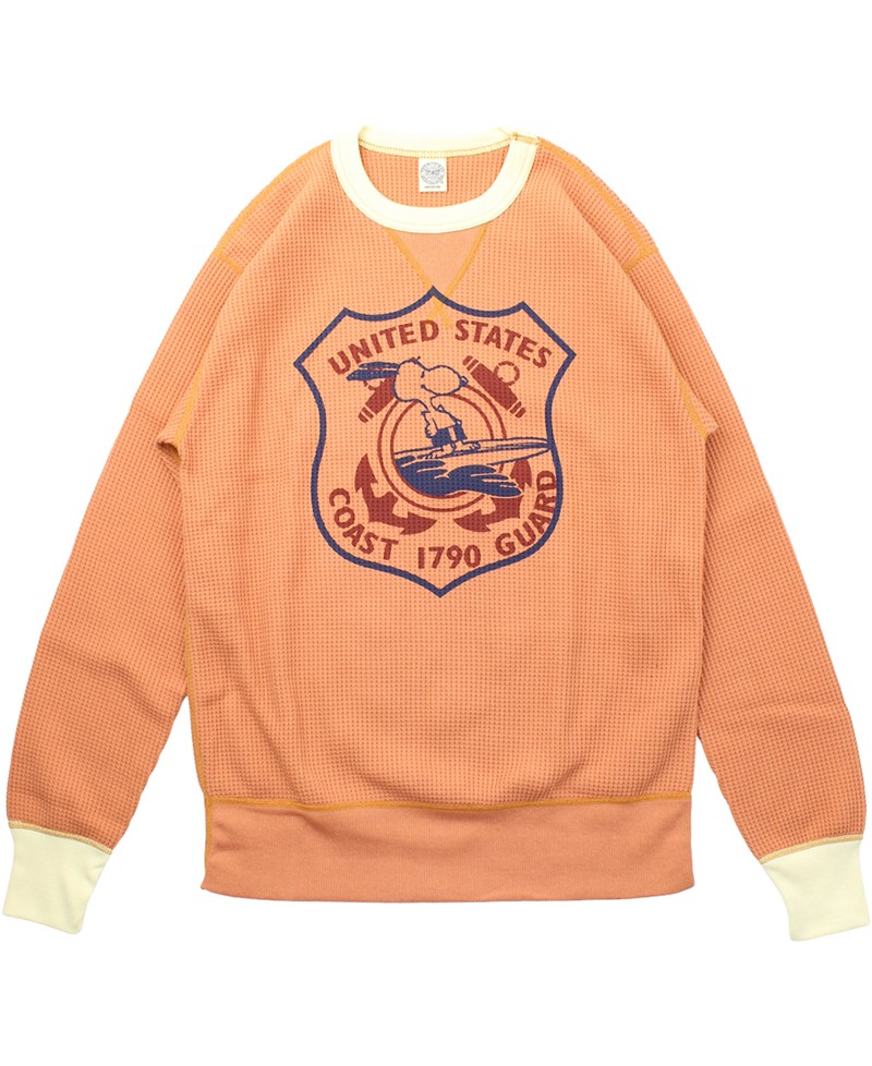 TOYS McCOY（トイズマッコイ） ビッグ ワッフル クルーネック シャツ