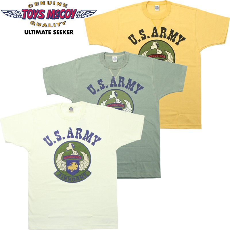 売約済み ￼新品未使用 トイズマッコイ 半袖Tシャツ スヌーピー XL オリーブ TOYS McCOY トイズマッコイ スヌーピー 半袖 Tシャツ 