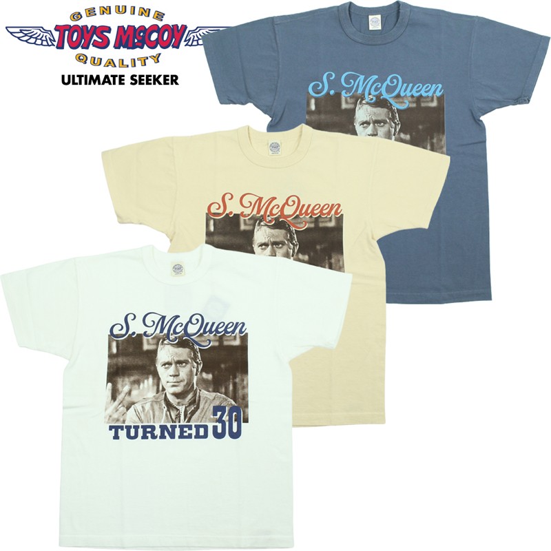 TOYS McCOY（トイズマッコイ） スティーブ・マックイーン Tシャツ