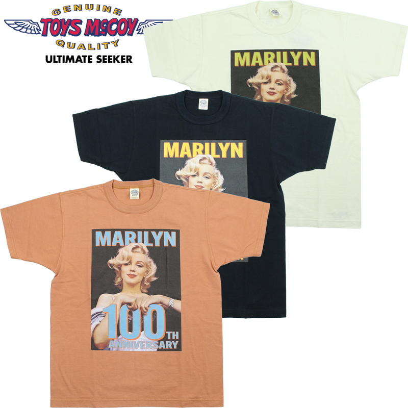 TOYS McCOY(トイズマッコイ) マリリン・モンロー Tシャツ TOYS McCOY(トイズマッコイ) マリリン・モンロー Tシャツ