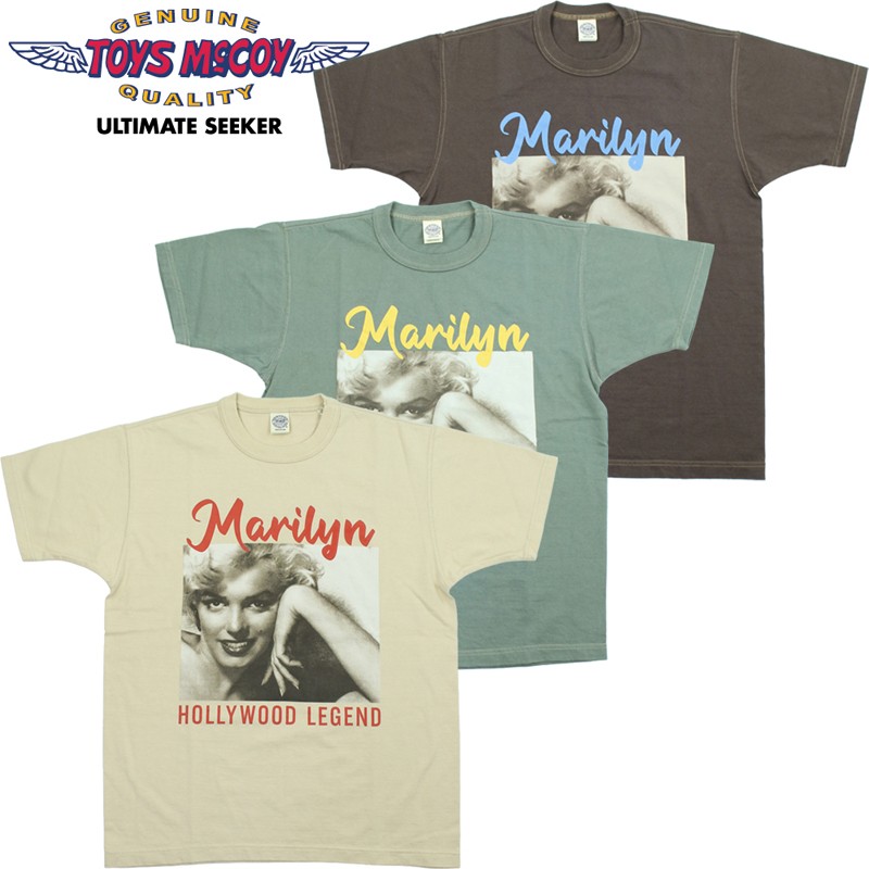 TOYS McCOY（トイズマッコイ） マリリン・モンロー Tシャツ