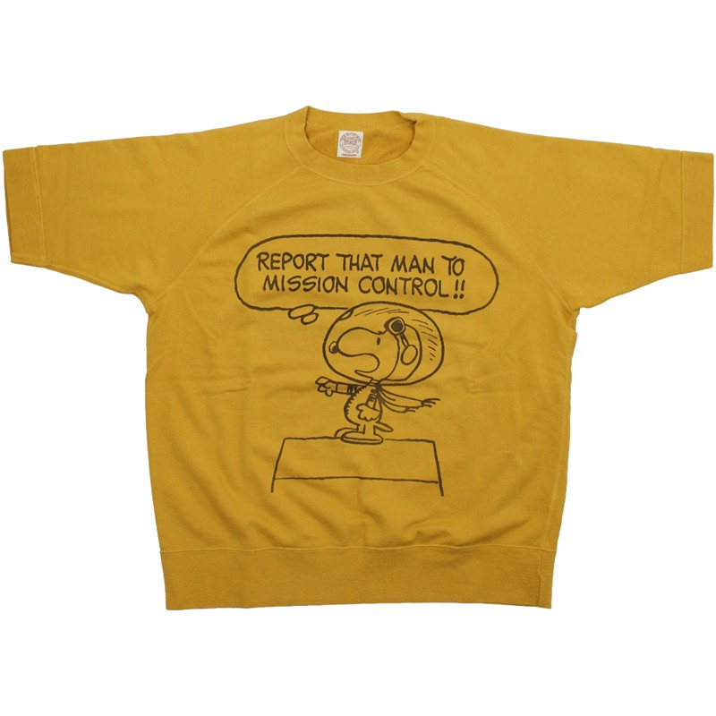 TOYS McCOY（トイズマッコイ） 半袖 スウェット シャツ SNOOPY