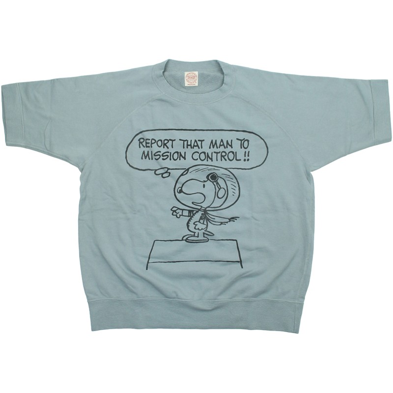 TOYS McCOY（トイズマッコイ） 半袖 スウェット シャツ SNOOPY 