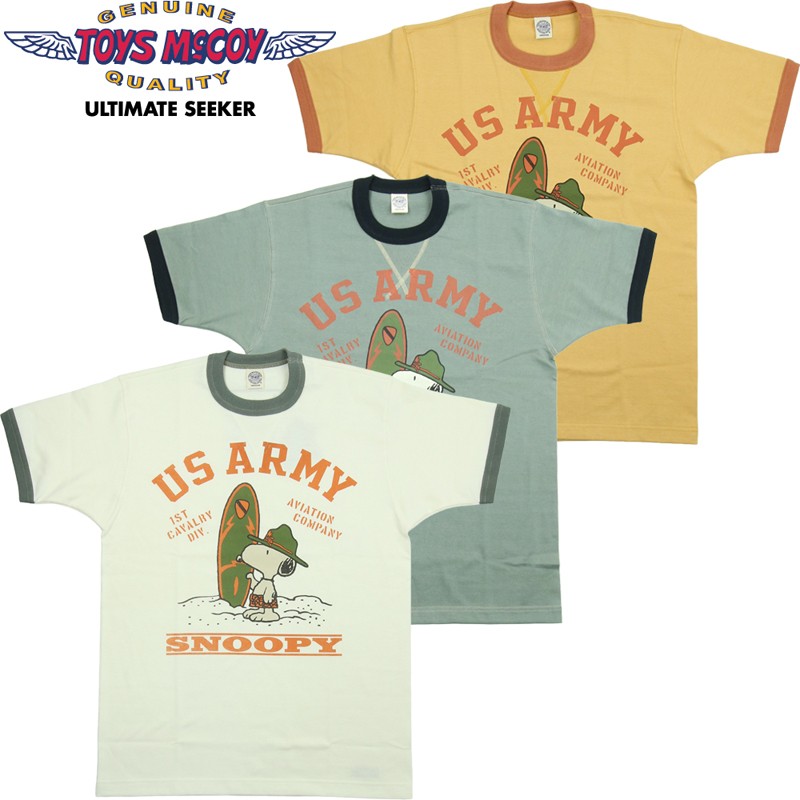 TOYS McCOY（トイズマッコイ） スヌーピー 半袖 Tシャツ 