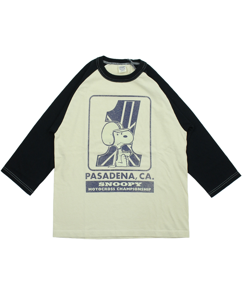 TOYS McCOY（トイズマッコイ） 七分袖 ラグラン Tシャツ PEANUTS