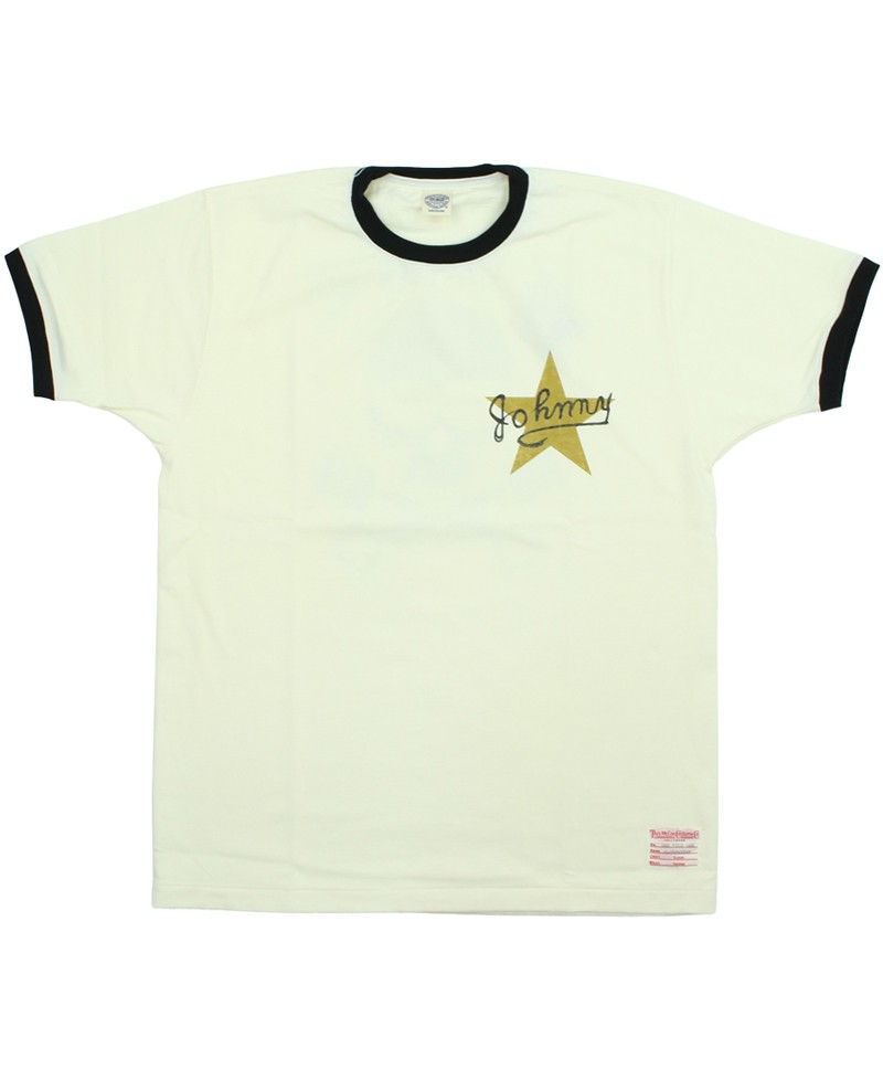 TOYS McCOY（トイズマッコイ） JOHNNY リンガー Tシャツ THE WILD ONE