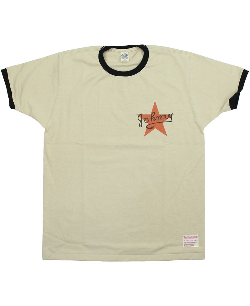 TOYS McCOY（トイズマッコイ） JOHNNY リンガー Tシャツ THE WILD ONE