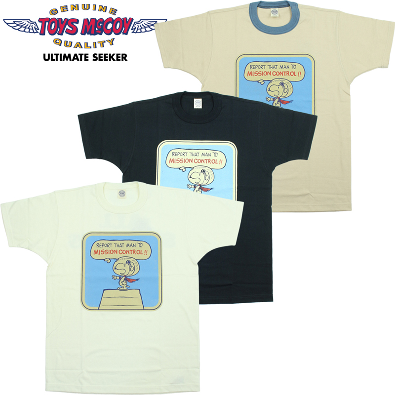 TOYS McCOY（トイズマッコイ） スヌーピー 半袖 Tシャツ 