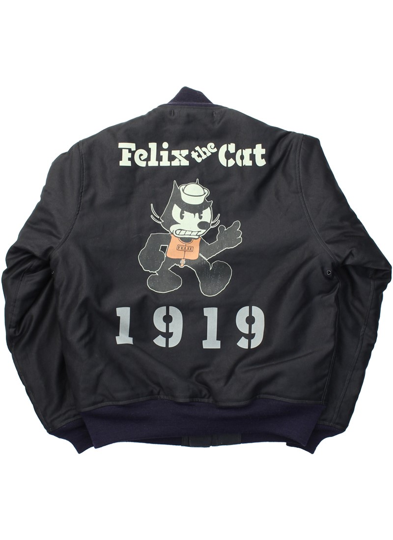 トイズマッコイ NAVAL AVIATION グランド クルー デッキ ジャケットFELIX THE CAT 