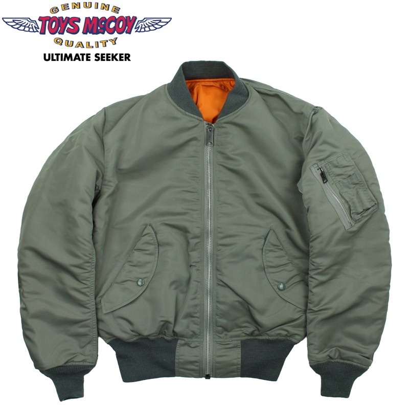 トイズマッコイ U.S. AIR FORCE MA-1フライトジャケット TOYS McCOY TYPE MA-1 ALBERT TURNER MIL-J-8279A ¥99,000(tax in