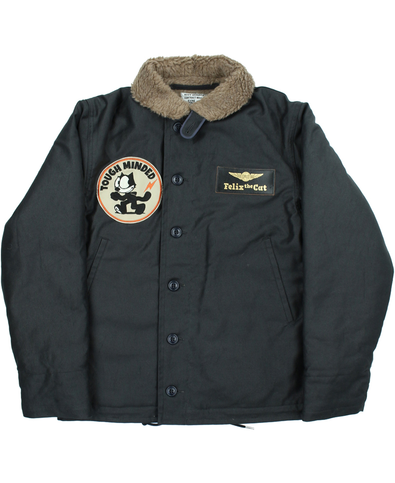 TOYS McCOY（トイズマッコイ） N-1 デッキ ジャケット FELIX THE CAT