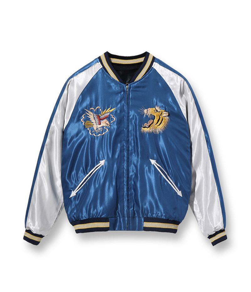 TAILOR TOYO テーラー東洋 アセテート スカジャン “WHITE EAGLE