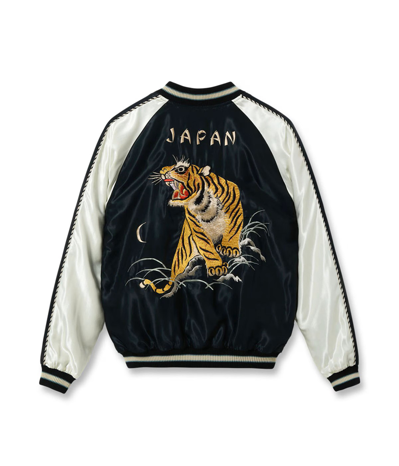 テーラー東洋 TAILOR TOYO スカジャン XL 鷲 × 龍 寅 刺繍 TAILOR TOYO テーラー東洋 アセテート スカジャン “ROARING TIGER