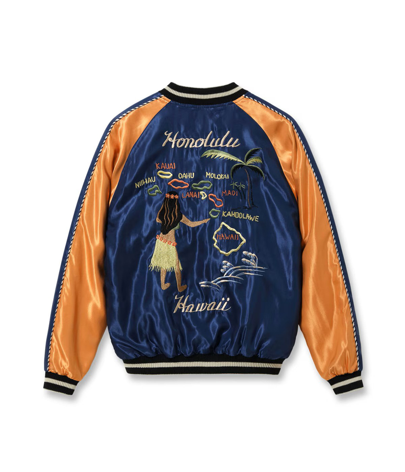 TAILOR TOYO テーラー東洋 アセテート スカジャン “HAWAII MAP