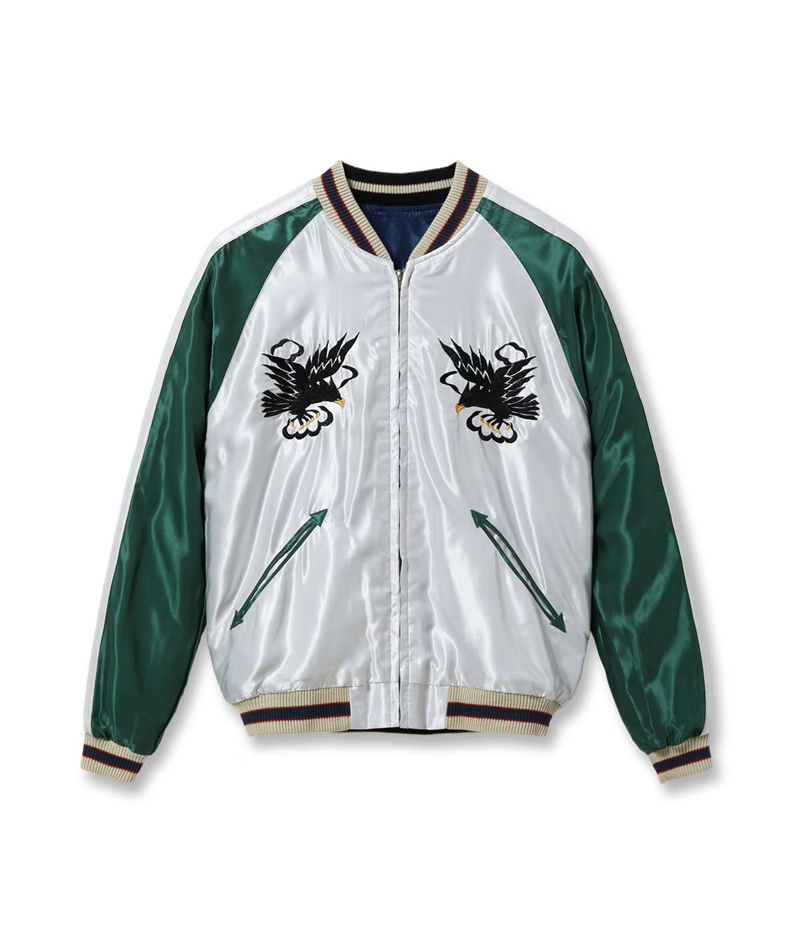 TAILOR TOYO テーラー東洋 アセテート スカジャン “HAWAII MAP