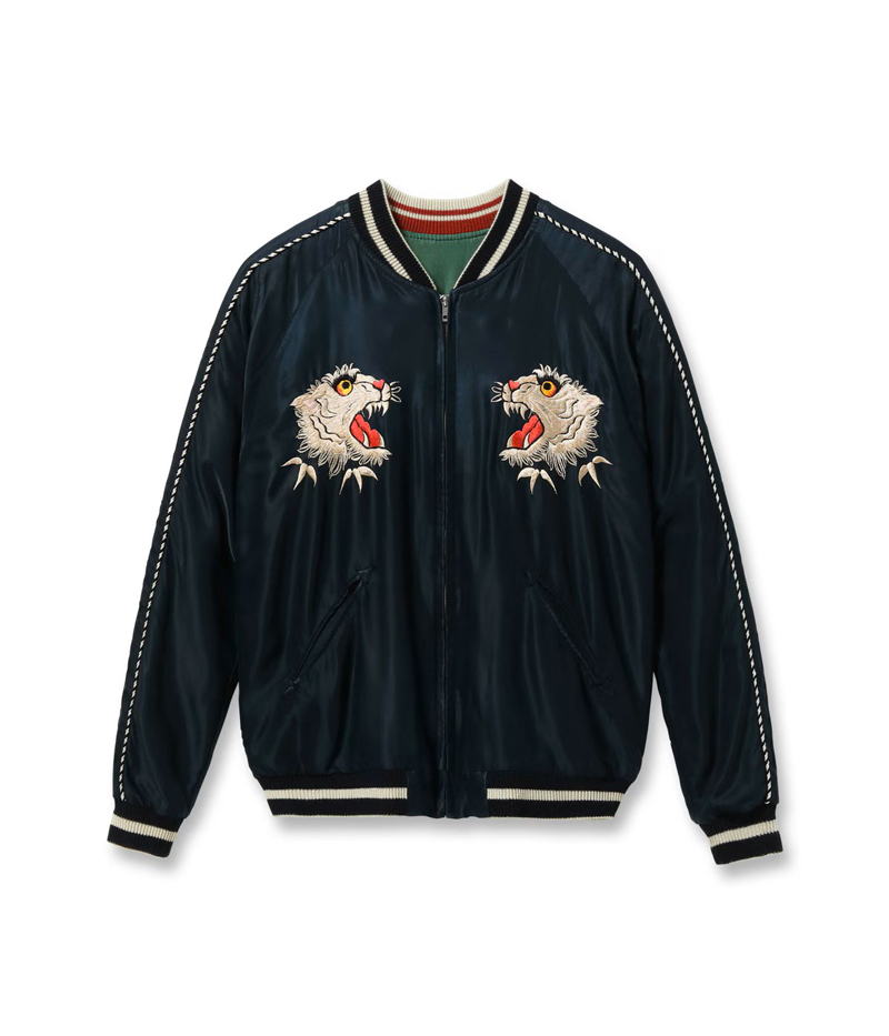 TAILOR TOYO テーラー東洋 アセテート スカジャン “TIGER HEAD