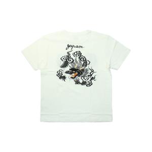 テーラー東洋 スカジャン柄 刺繍 Tシャツ - FLOATING DRAGON - TT79388 ...