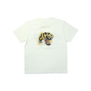 テーラー東洋 スカジャン柄 刺繍 Tシャツ - TIGER HEAD - TT79391 / TAI...