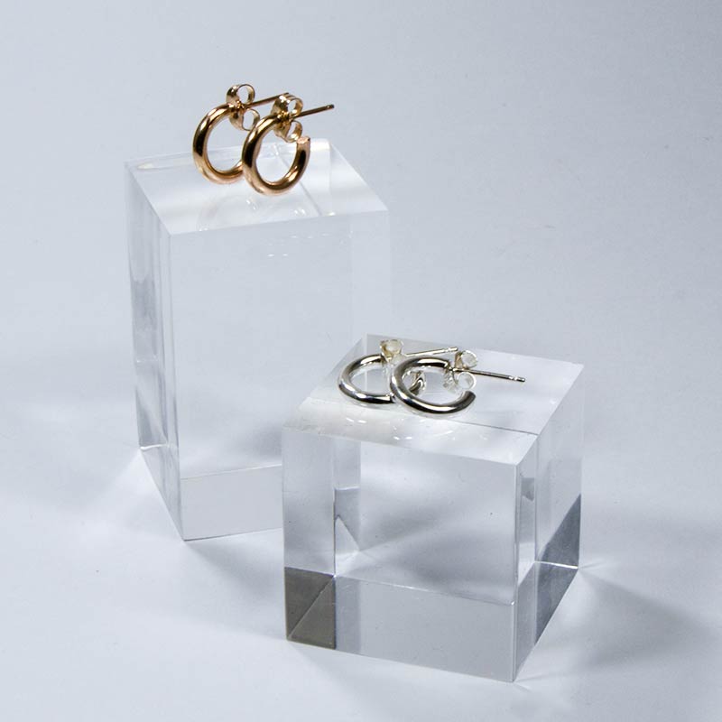 ボリューム フープ シンプル ピアス ゴールドフィルド 12KGF シルバー 男女兼用 amb-gf-p15 Amer Bijoux |  | 02