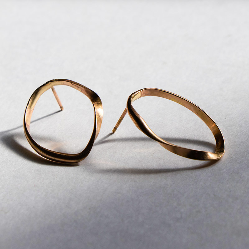 ゴールドフィルド 14KGF ピアス フープ amb-gf-porg01Amer Bijoux |  | 04