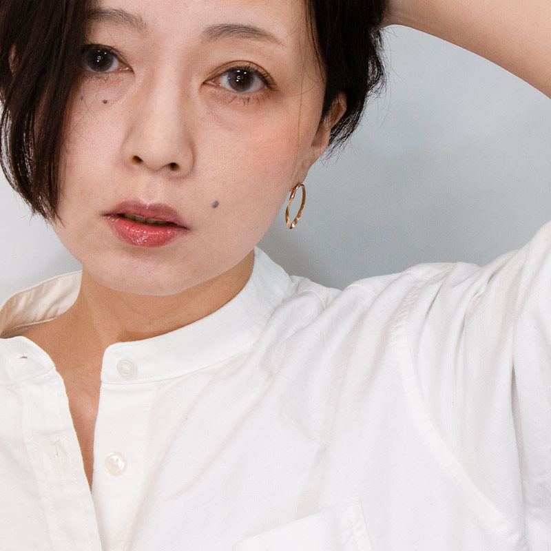 ゴールドフィルド 14KGF ピアス フープ amb-gf-porg01Amer Bijoux |  | 06
