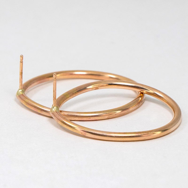 ゴールドフィルド 14KGF ピアス フープ amb-gf-porg02Amer Bijoux |  | 04
