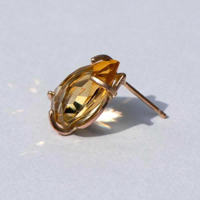 ピアス 天然石 ゴールドフィルド 14KGF amb-gf-ps01 Amer Bijoux |  | 06