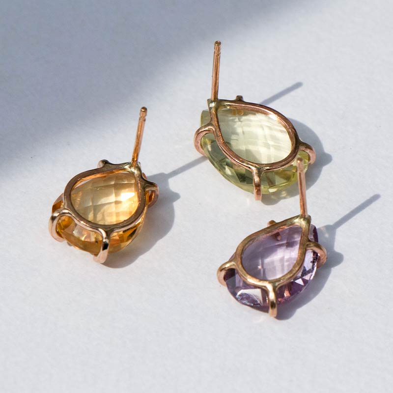 ピアス 天然石 ゴールドフィルド 14KGF amb-gf-ps01 Amer Bijoux |  | 07