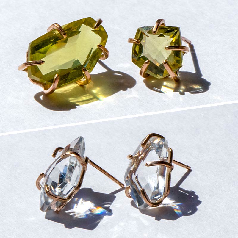 ピアス ゴールドフィルド 天然石 amb-gf-ps76 Amer Bijoux infigo |  | 12