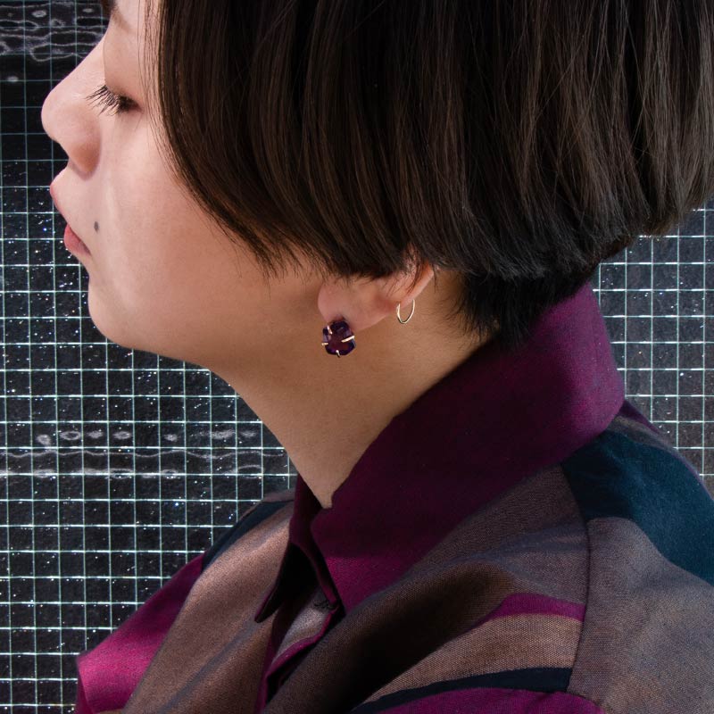 ピアス ゴールドフィルド 天然石 amb-gf-ps76 Amer Bijoux infigo |  | 14