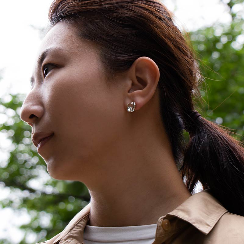 ピアス ゴールドフィルド 天然石 amb-gf-ps76 Amer Bijoux infigo |  | 09