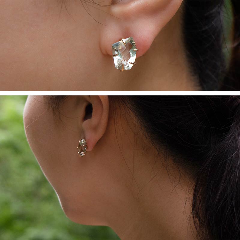 ピアス ゴールドフィルド 天然石 amb-gf-ps76 Amer Bijoux infigo |  | 10