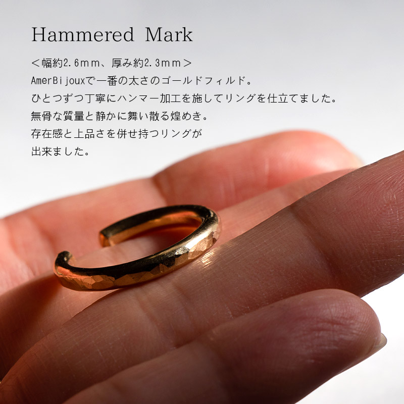 ゴールドフィルド リング 指輪 イヤーカフ イヤカフ ゴールド amb-gf-rorg01 Amer Bijoux |  | 04