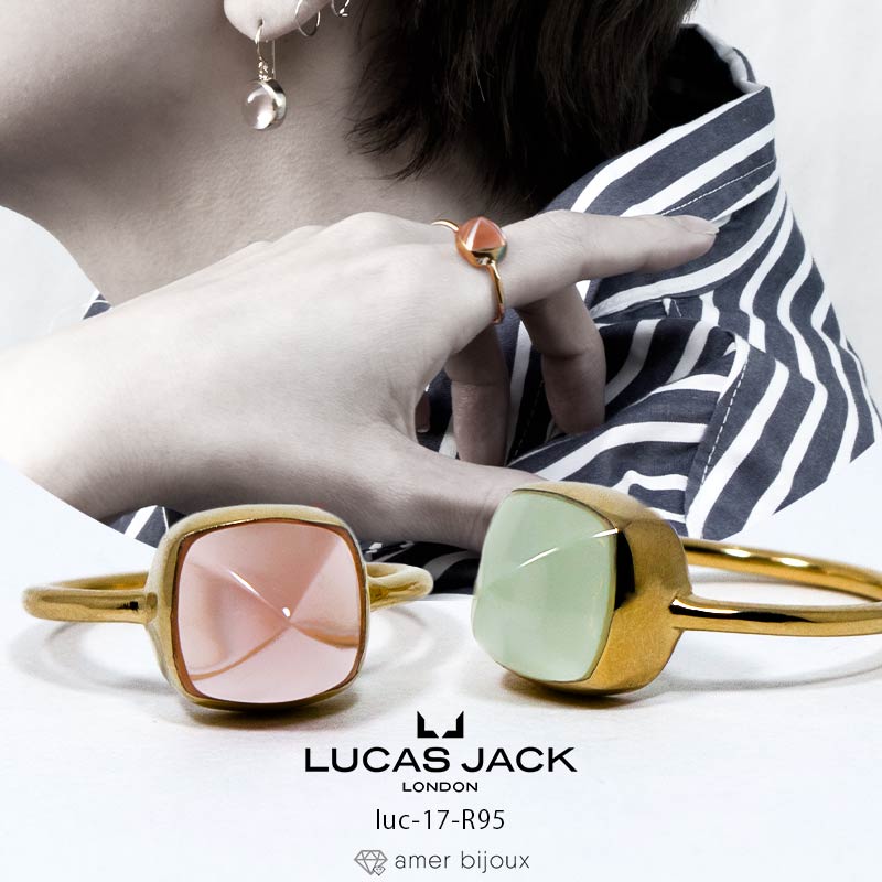 LUCAS JACK london ルーカス ジャック リング 指輪 アクリル luc-17-R95 Amer Bijoux