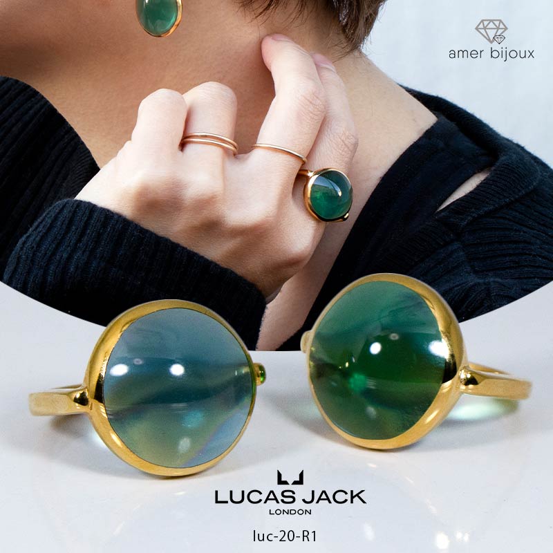 LUCAS JACK london ルーカス ジャック リング 指輪アクリル luc-20-R1 Amer Bijoux