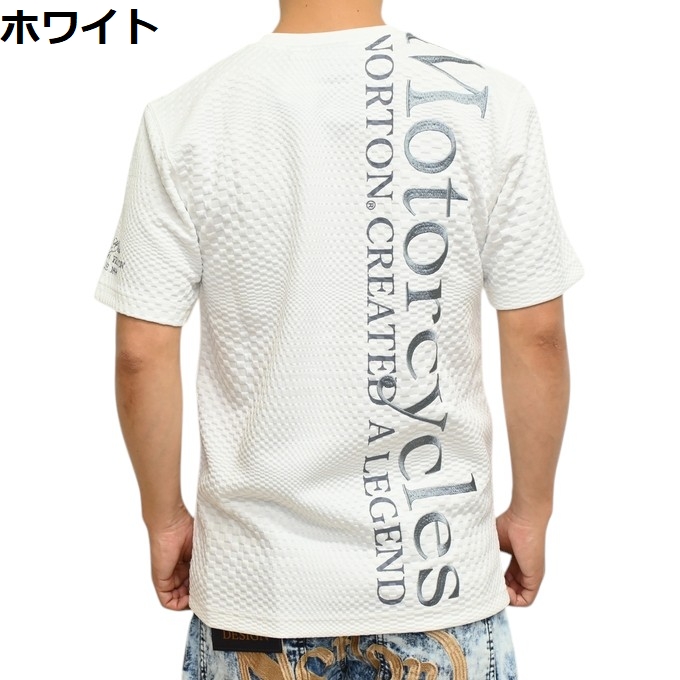 ノートン Norton 服 アパレル 252N1025 半袖Tシャツ スクエア