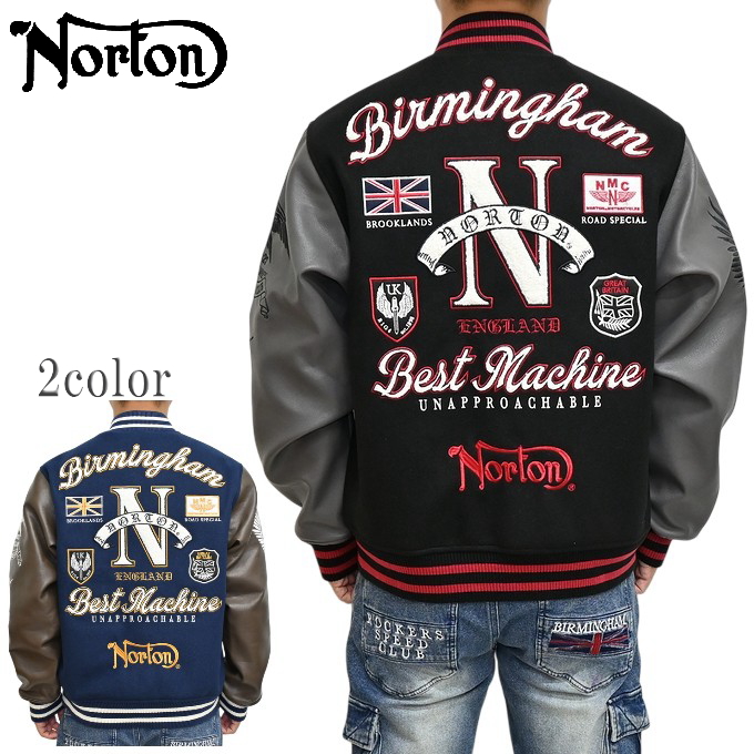 ノートン（NORTON） 服 アパレル 253N1705 撥水サガラ スタジャン