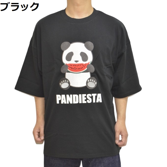 パンディエスタ ジャパン 554107 半袖Ｔシャツ スイカ大好きパンダさん BIG Tee 熊猫 ...