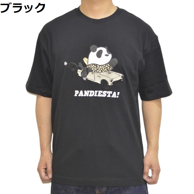 パンディエスタ ジャパン 554321 半袖Ｔシャツ オープンカーパンダ Tee 熊猫 PANDIE...