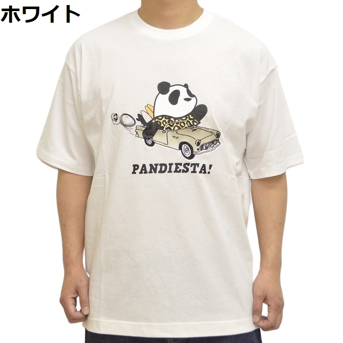 パンディエスタ ジャパン 554321 半袖Ｔシャツ オープンカーパンダ Tee 熊猫 PANDIE...
