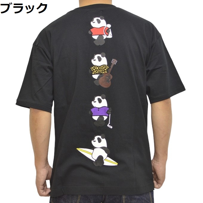 パンディエスタ ジャパン 554323 半袖Ｔシャツ ホビー＆プレイパンダ Tee 熊猫 メンズ P...