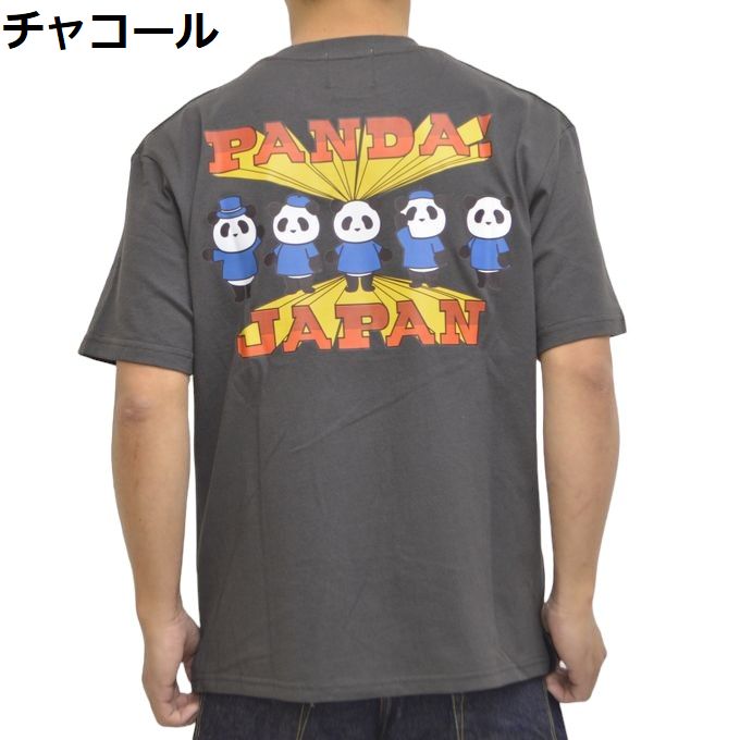パンディエスタ ジャパン 554352 半袖Ｔシャツ ハンドシグナル Tee 熊猫 PANDIESTA JAPAN トップス メンズ｜americanbass｜02