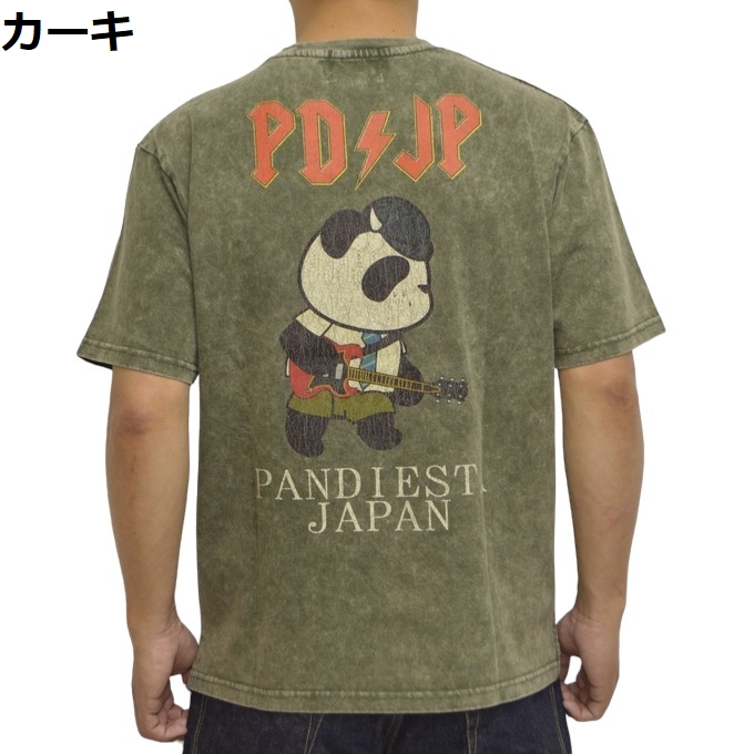 パンディエスタ ジャパン 554358 半袖Ｔシャツ PD/JP ギタリスト パウダー加工 Tee ...