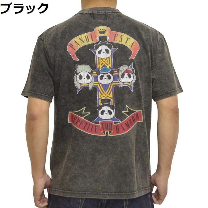 パンディエスタ ジャパン 554360 半袖Ｔシャツ Welcome to the PANDA パウ...