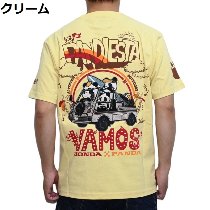 パンディエスタ ジャパン HONDA 554501 半袖Tシャツ Vamos Go To The S...
