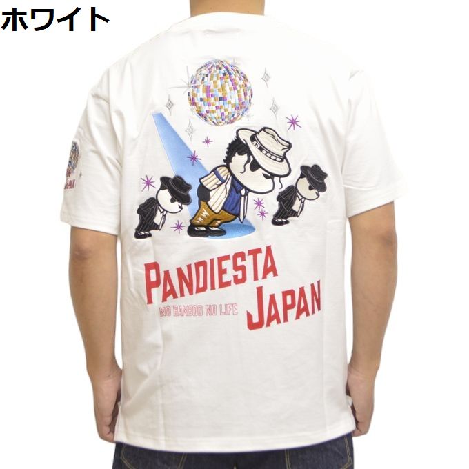 パンディエスタ ジャパン 554853 半袖Ｔシャツ KING OF PDJ Tee 熊猫 PANDIESTA JAPAN トップス メンズ｜americanbass｜03