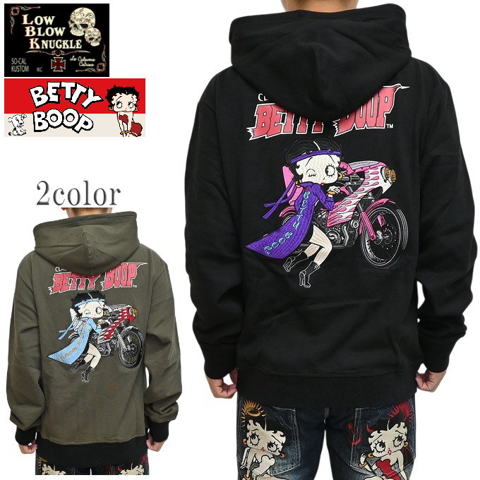 BETTY BOOP（ベティ ブープ） ローブローナックル 595861 フルジップ