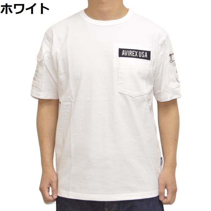 AVIREX（アヴィレックス） 783-1934006 6113328 半袖Tシャツ