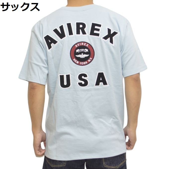 AVIREX アヴィレックス 783-5934012 6123346 半袖Tシャツ ヴァー